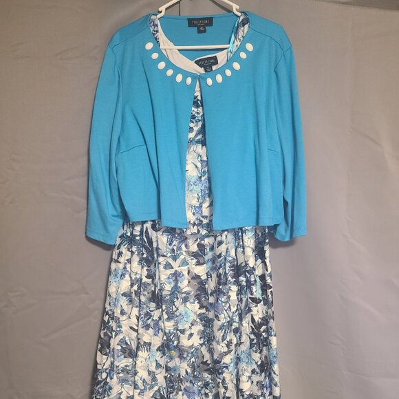2 piece Knee Length Dress - Picture 1 of 3